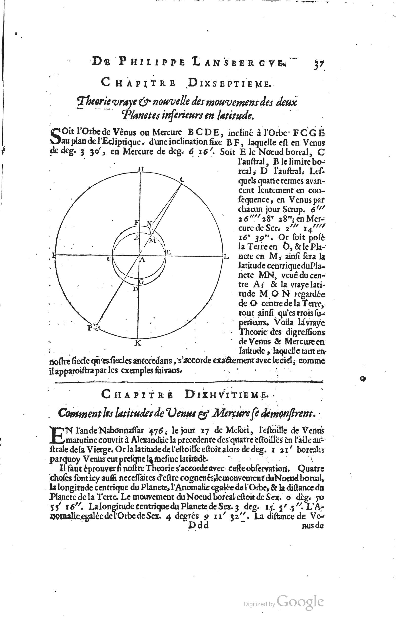 1634 - Zacharie Roman - Les Tables perpétuelles - Universiteit Leiden