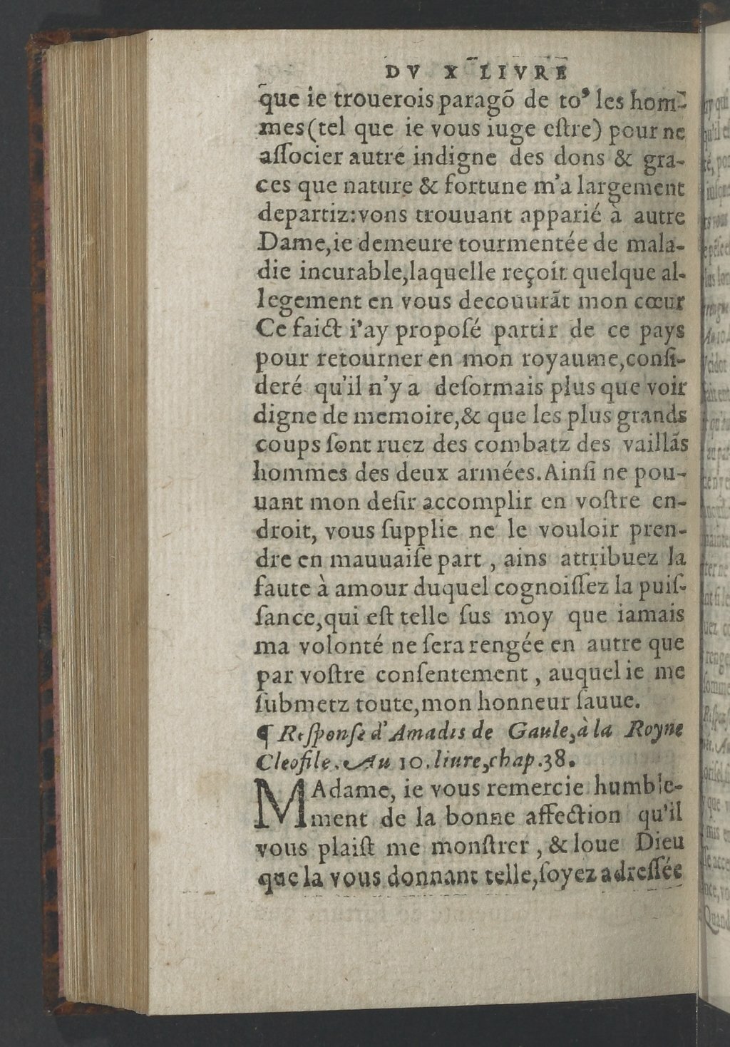 1564 - Vincent Norment et Jeanne Bruneau - Trésor des Amadis - BnF