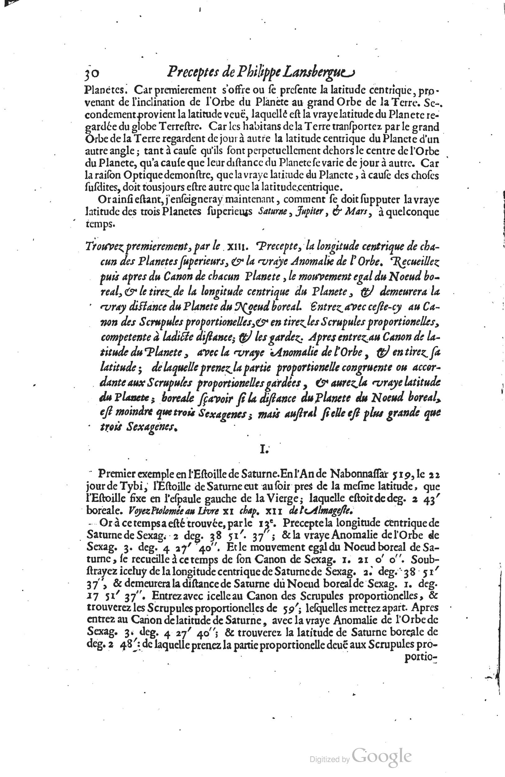 1634 - Zacharie Roman - Les Tables perpétuelles - Universiteit Leiden