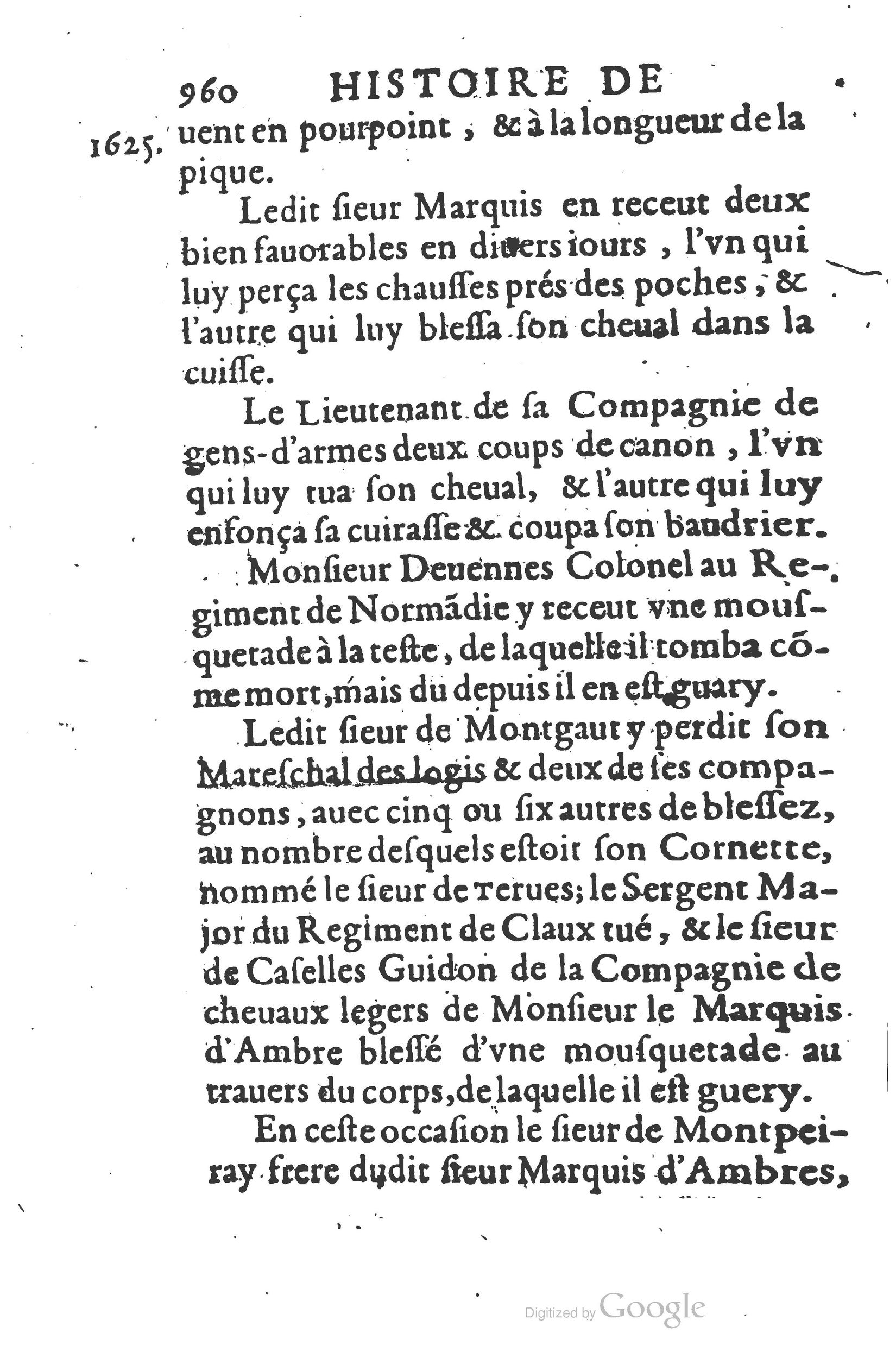 1626 - Joseph Bouillerot - Trésor de l’histoire générale de notre temps - BSB Munich
