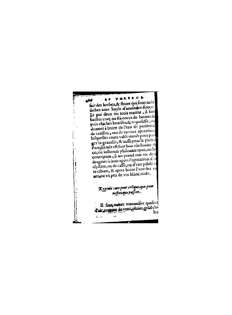 1578 - Benoît Rigaud - Trésor de médecine tant théorique que pratique - BnF