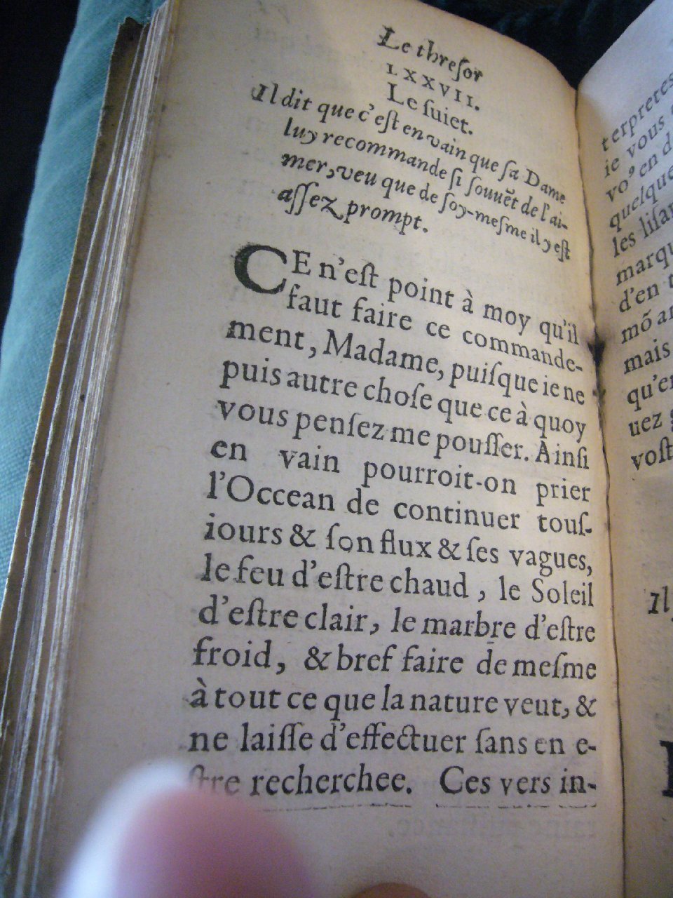 1597 - Matthieu Guillemot - Trésor d’amour - BnF Arsenal