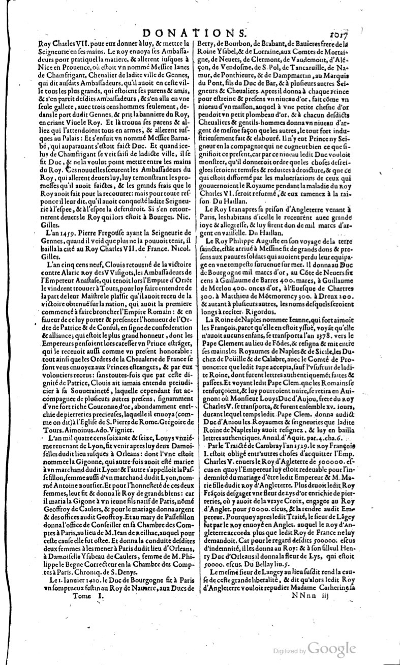 1629 - Veuve Nicolas Buon - Trésor du droit français (29620 T. 1) - BM Lyon