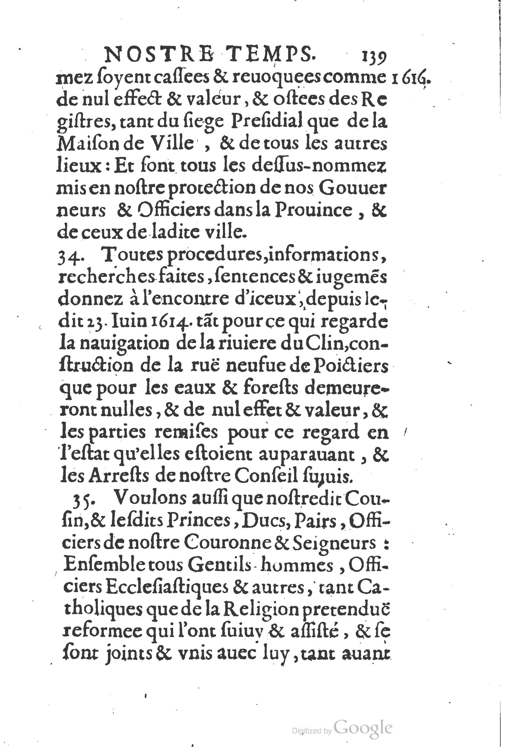 1626 - Joseph Bouillerot - Trésor de l’histoire générale de notre temps - BSB Munich