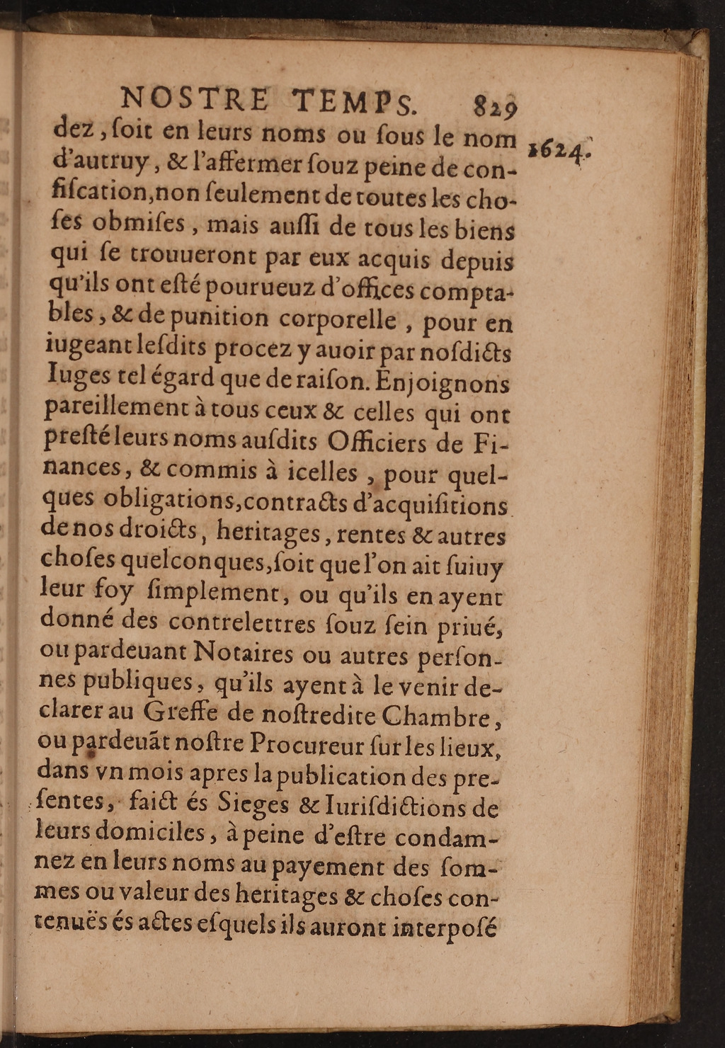 1626 - Joseph Bouillerot - Trésor de l’histoire générale de notre temps - BnF Arsenal