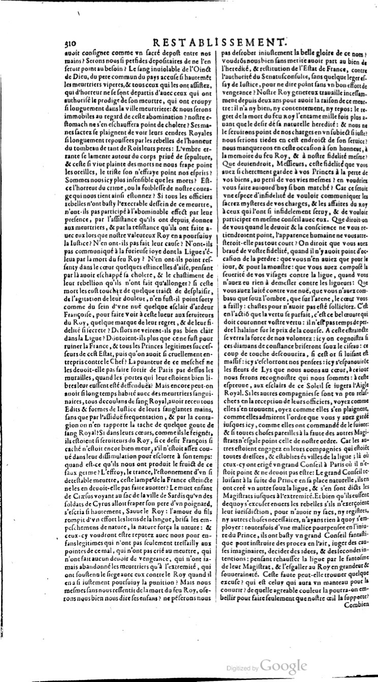 1629 - Veuve Nicolas Buon - Trésor du droit français (21754 T. 3) - BM Lyon