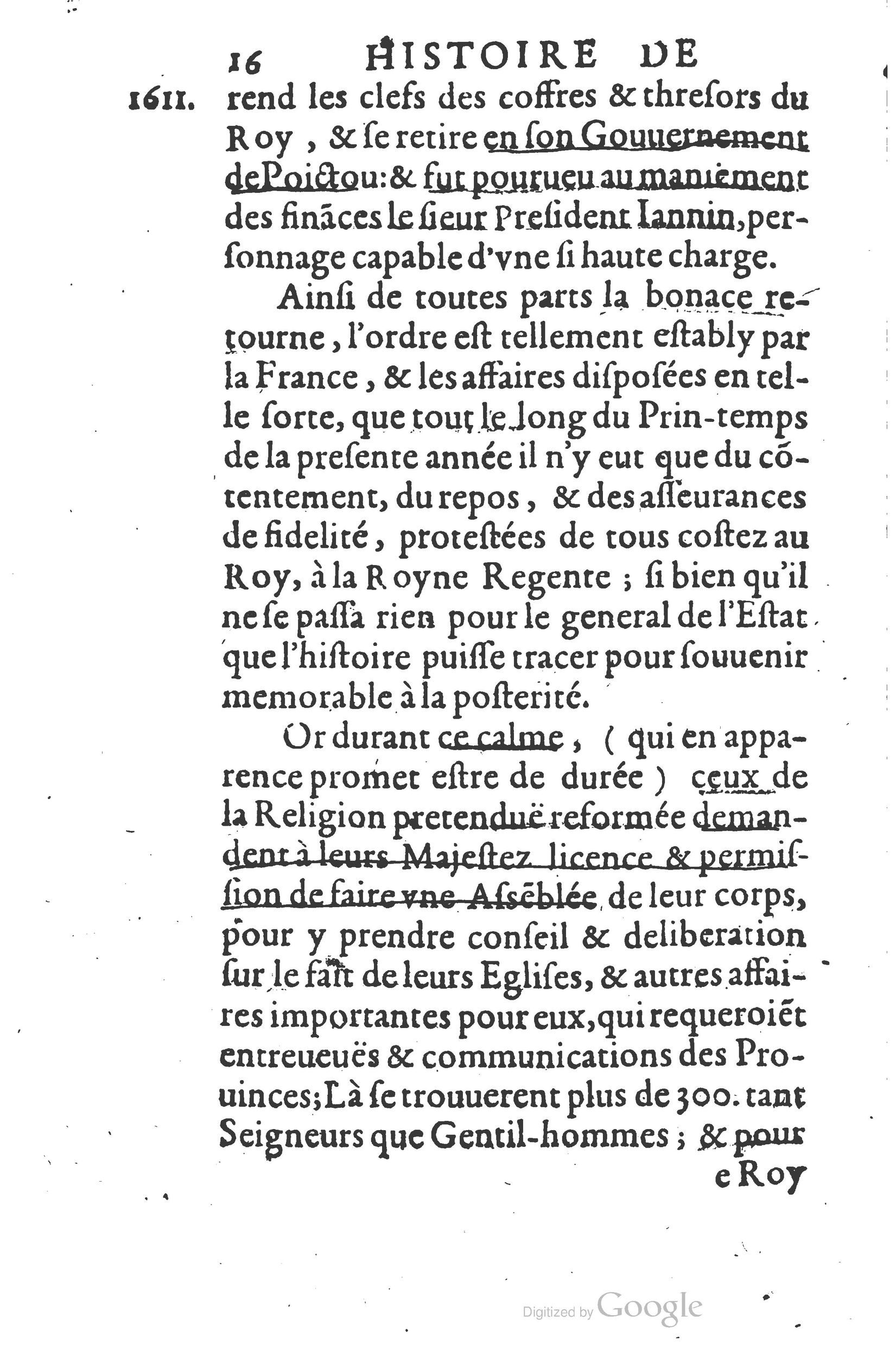 1626 - Joseph Bouillerot - Trésor de l’histoire générale de notre temps - BSB Munich