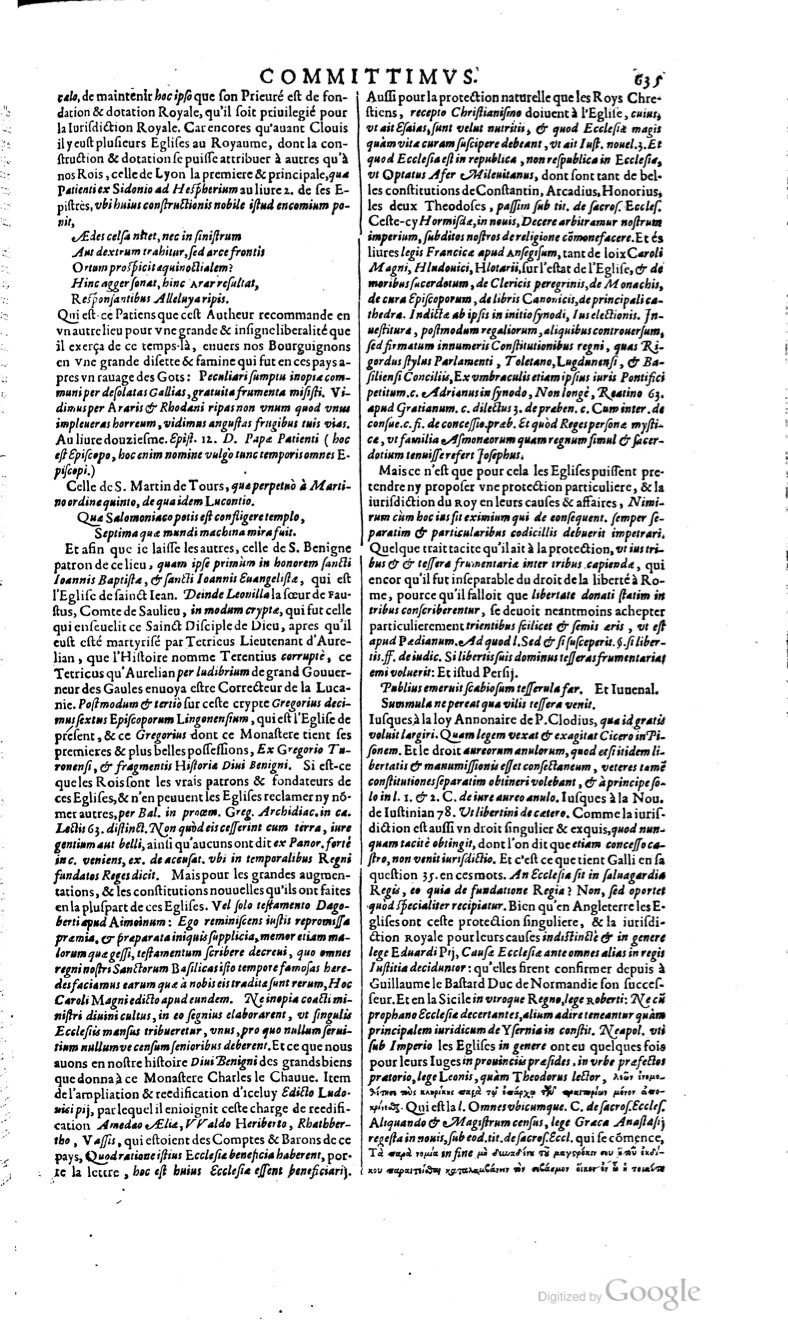 1629 - Veuve Nicolas Buon - Trésor du droit français (29620 T. 1) - BM Lyon