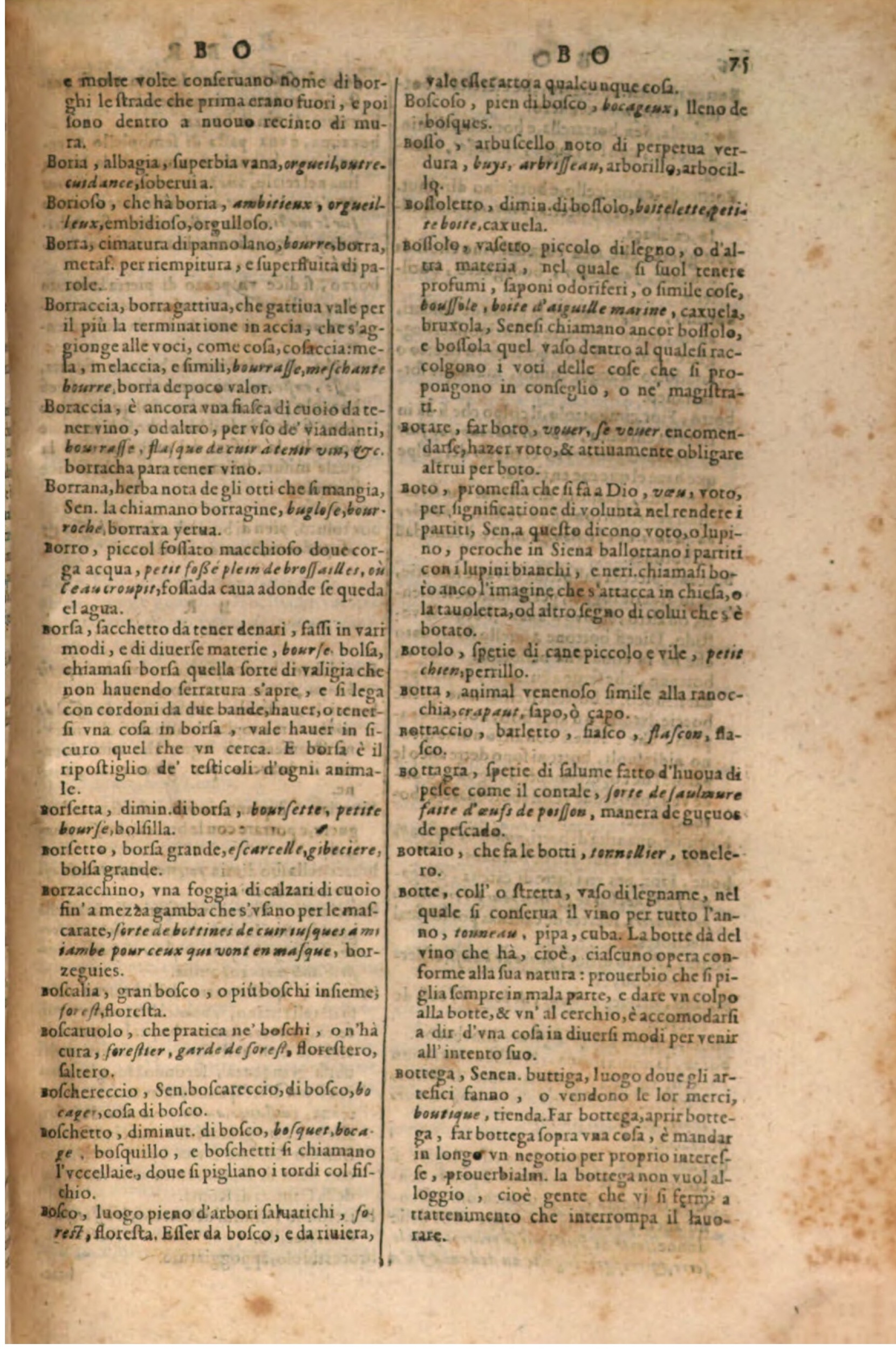 1609 - Philippe Albert et Alexandre Pernet - Trésor des trois langues, francoise, italienne et espagnole (Troisième partie) - BSB Munich 1609 - Philippe Albert et Alexandre Pernet - Trésor des trois langues, francoise, italienne et espagnole (Troisième partie) - BSB Munich