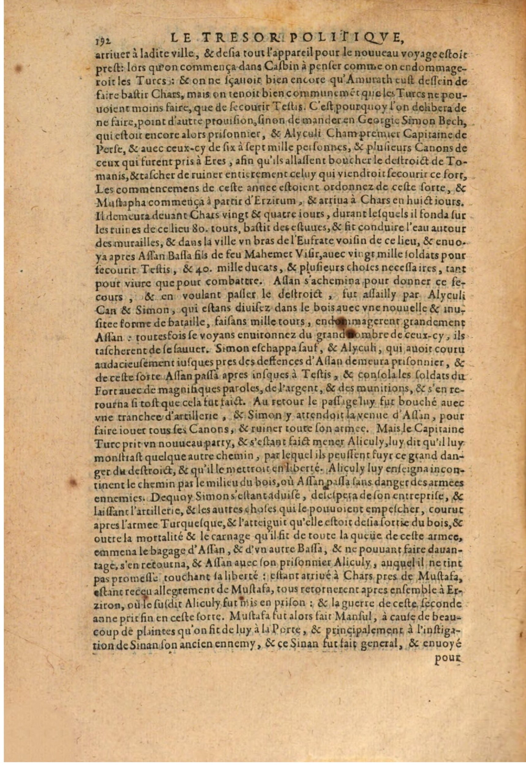 1611 - Pierre Chevalier - Trésor politique - BSB Munich