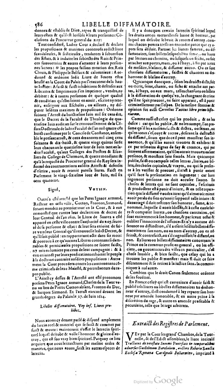 1629 - Veuve Nicolas Buon - Trésor du droit français (21754 T. 2) - BM Lyon