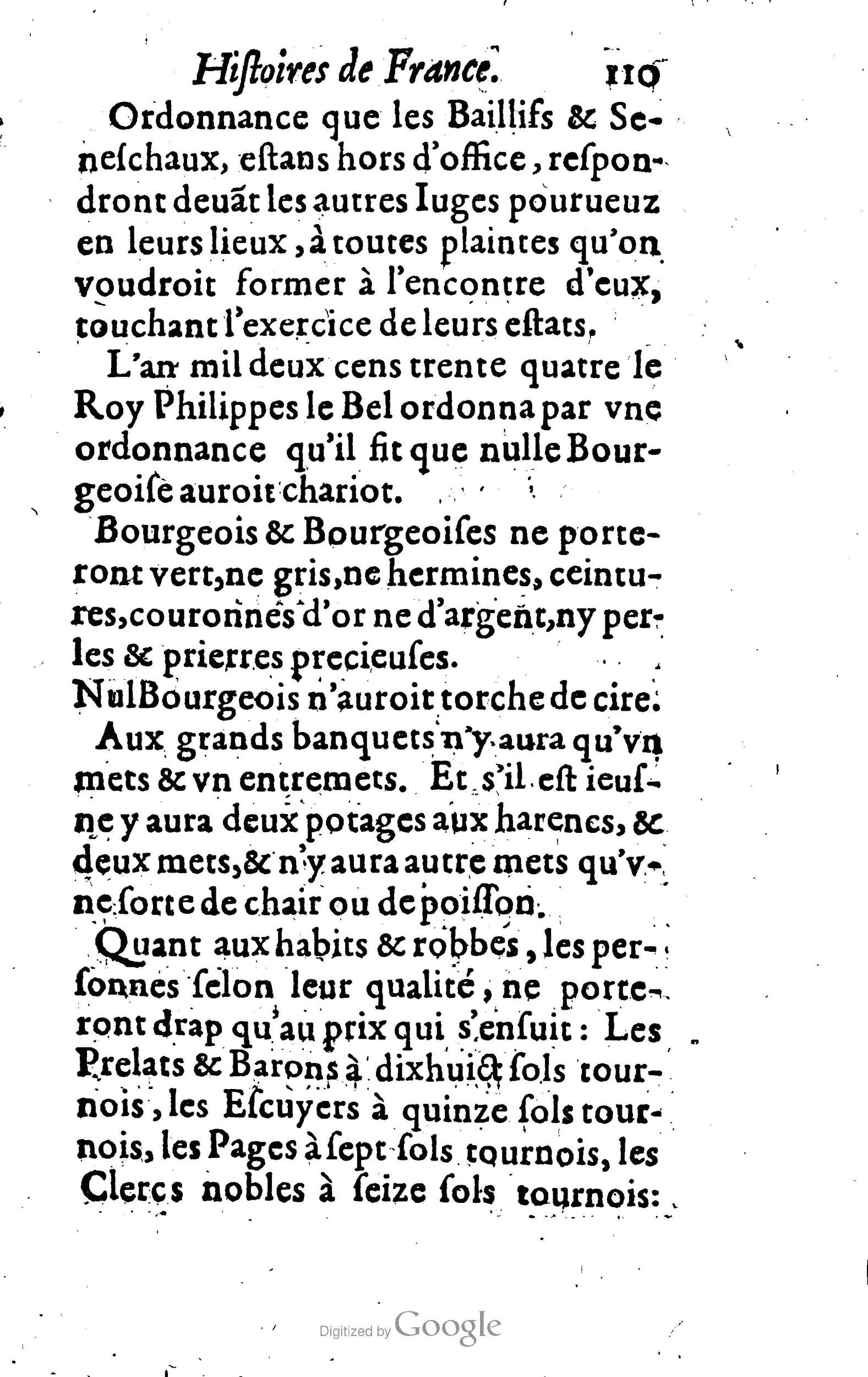 1619 - Jean Corrozet - Trésor des histoires de France - BSB Munich