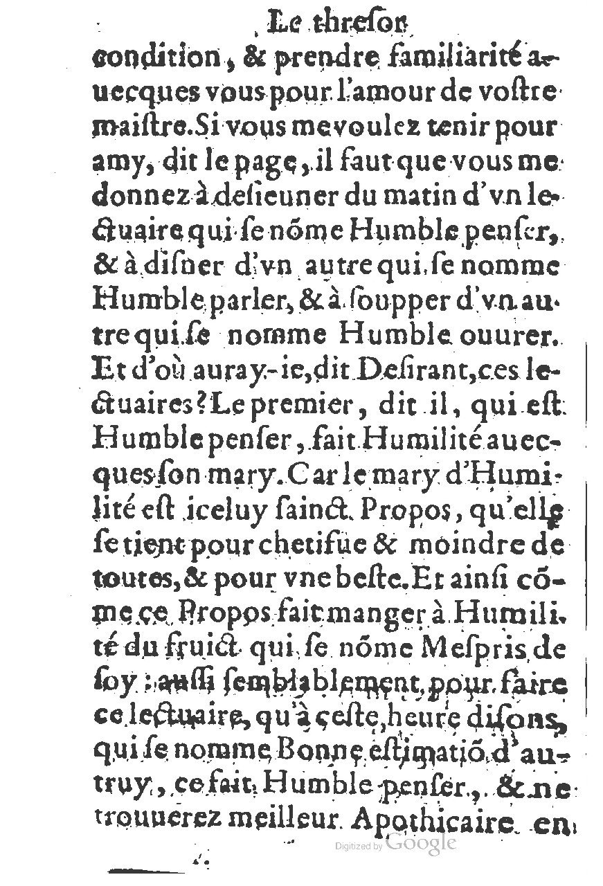 1578 - Guillaume Chaudière - Trésor de dévotion traitant de plusieurs belles vertus - BM Lyon