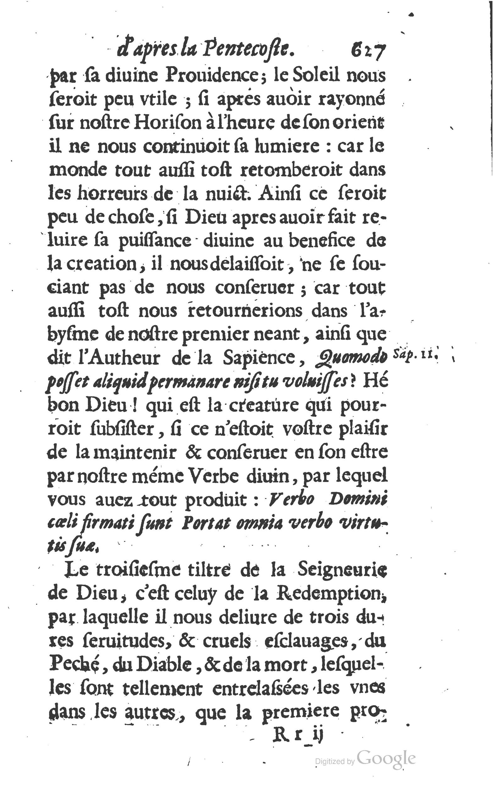 1629 - Manassés de Préaulx - Sermons ou Trésors de la piété chrétienne - BM Lyon