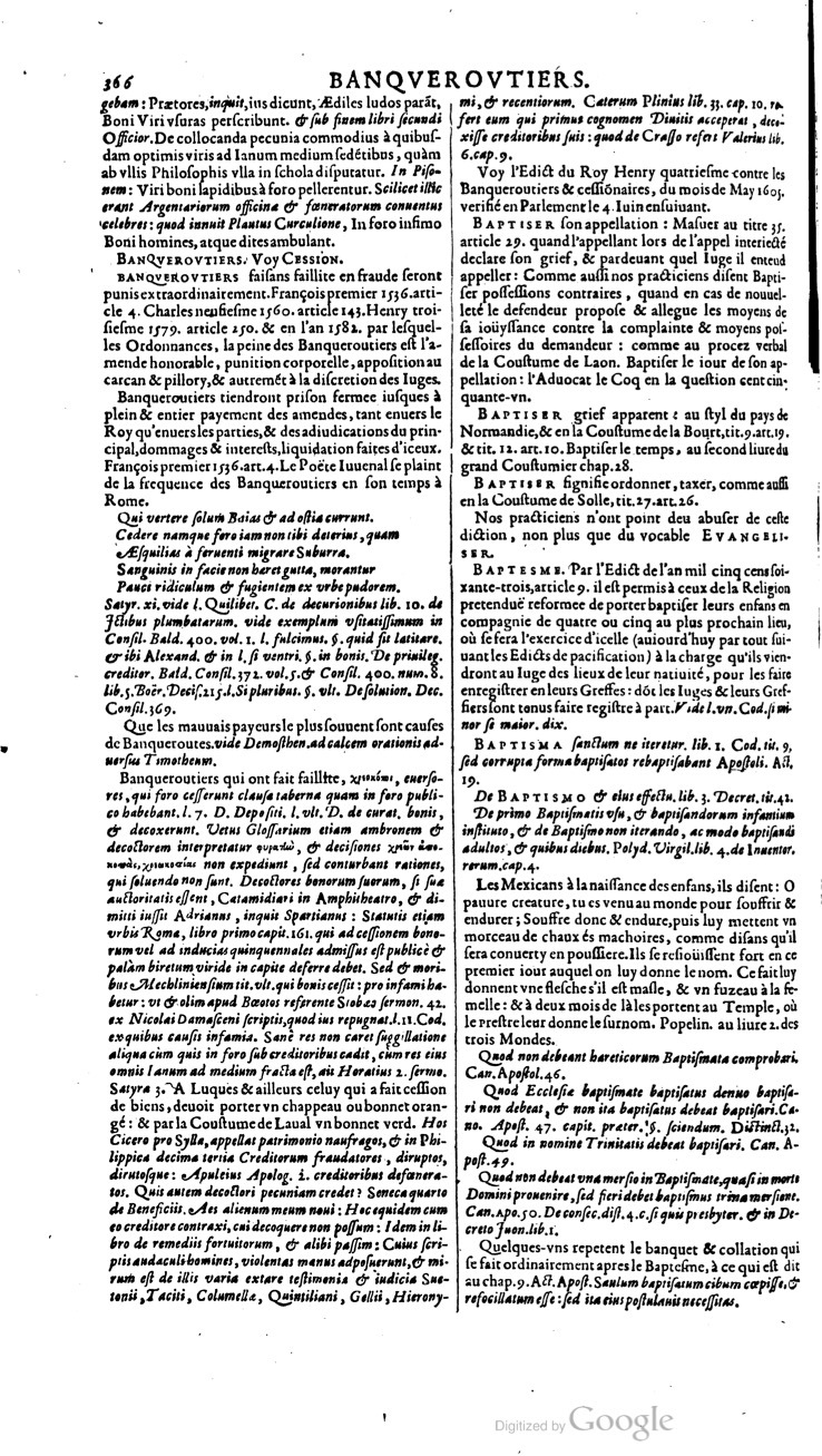 1629 - Veuve Nicolas Buon - Trésor du droit français (21754 T. 1) - BM Lyon 1629 - Veuve Nicolas Buon - Trésor du droit français (21754 T. 1) - BM Lyon