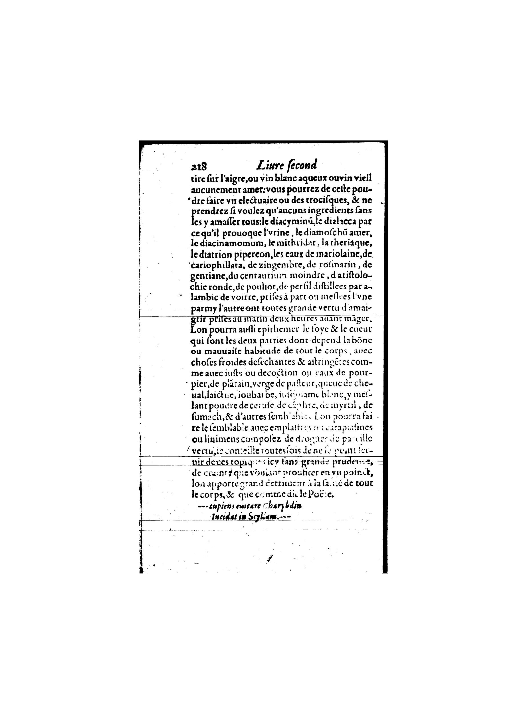1587 - Jacques du Puis - Trésor des remèdes secrets pour les maladies des femmes - BnF