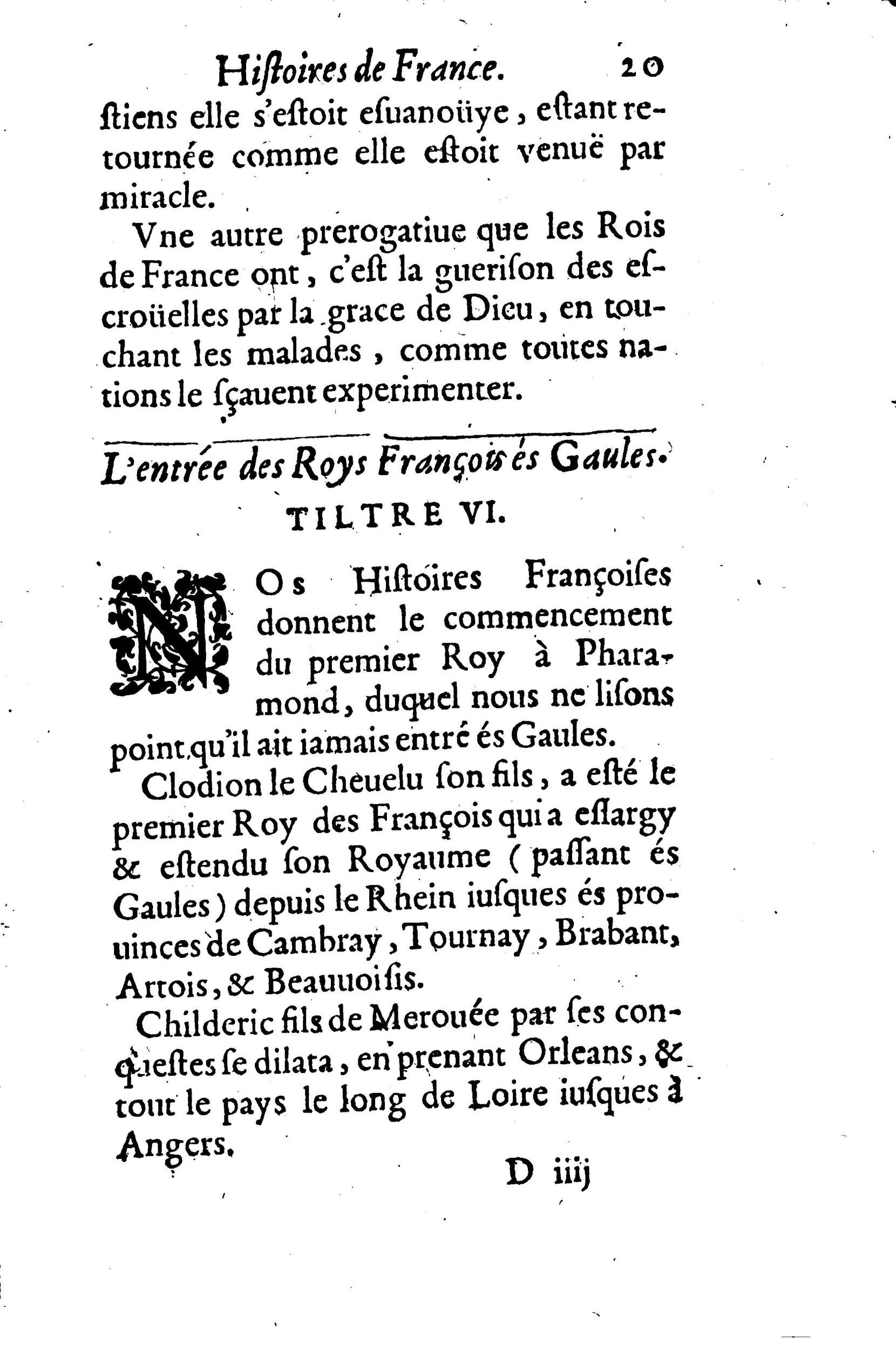 1633 - Jean Corrozet - Trésor des histoires de France - BM Lyon 1633 - Jean Corrozet - Trésor des histoires de France - BM Lyon
