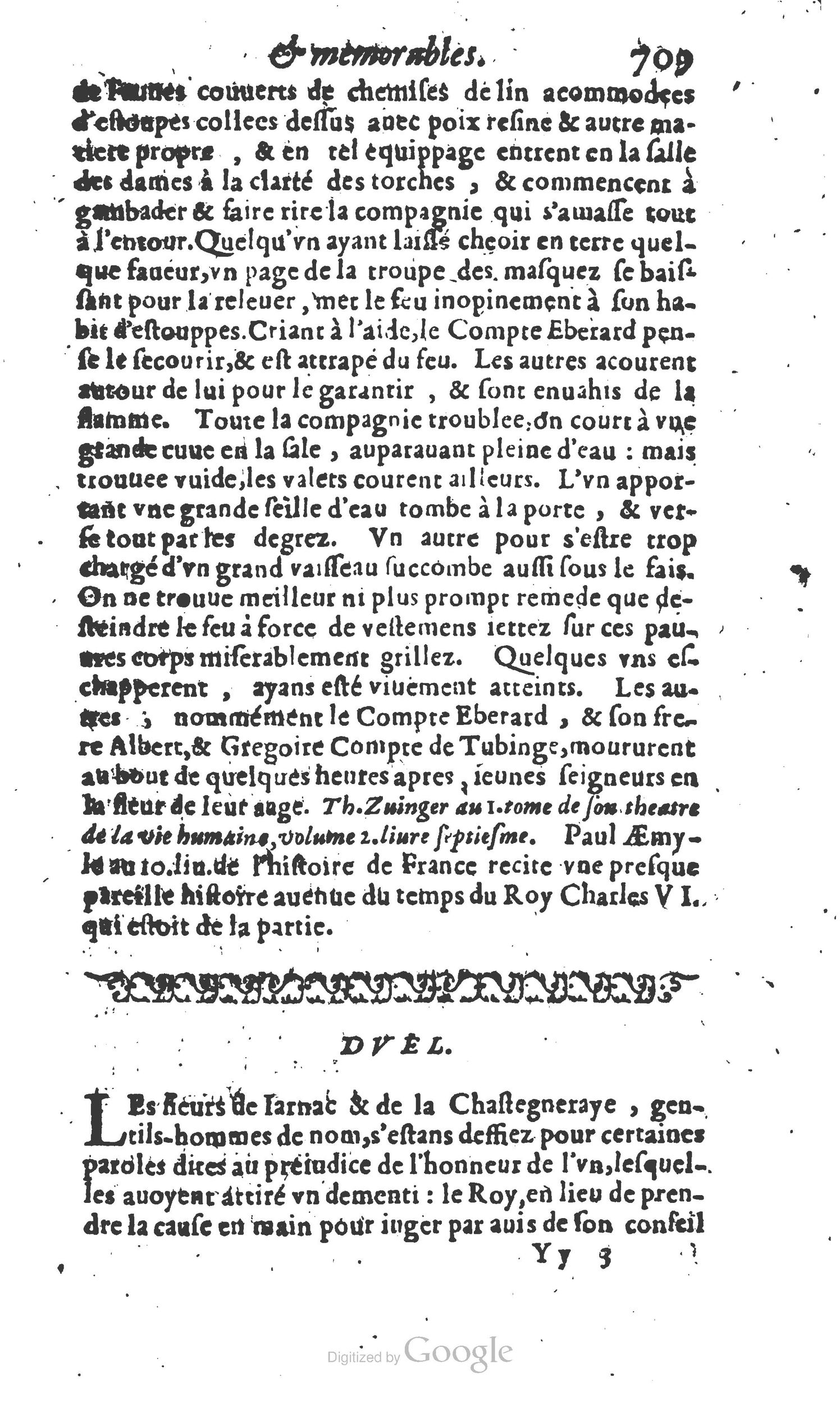 1610 - Paul Marceau - Trésor d’histoires admirables et mémorables - Princeton 1610 - Paul Marceau - Trésor d’histoires admirables et mémorables - Princeton