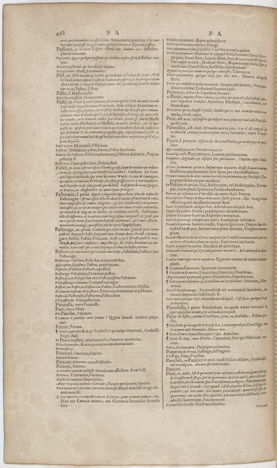 1606 - David Douceur - Trésor de la langue française - BnF