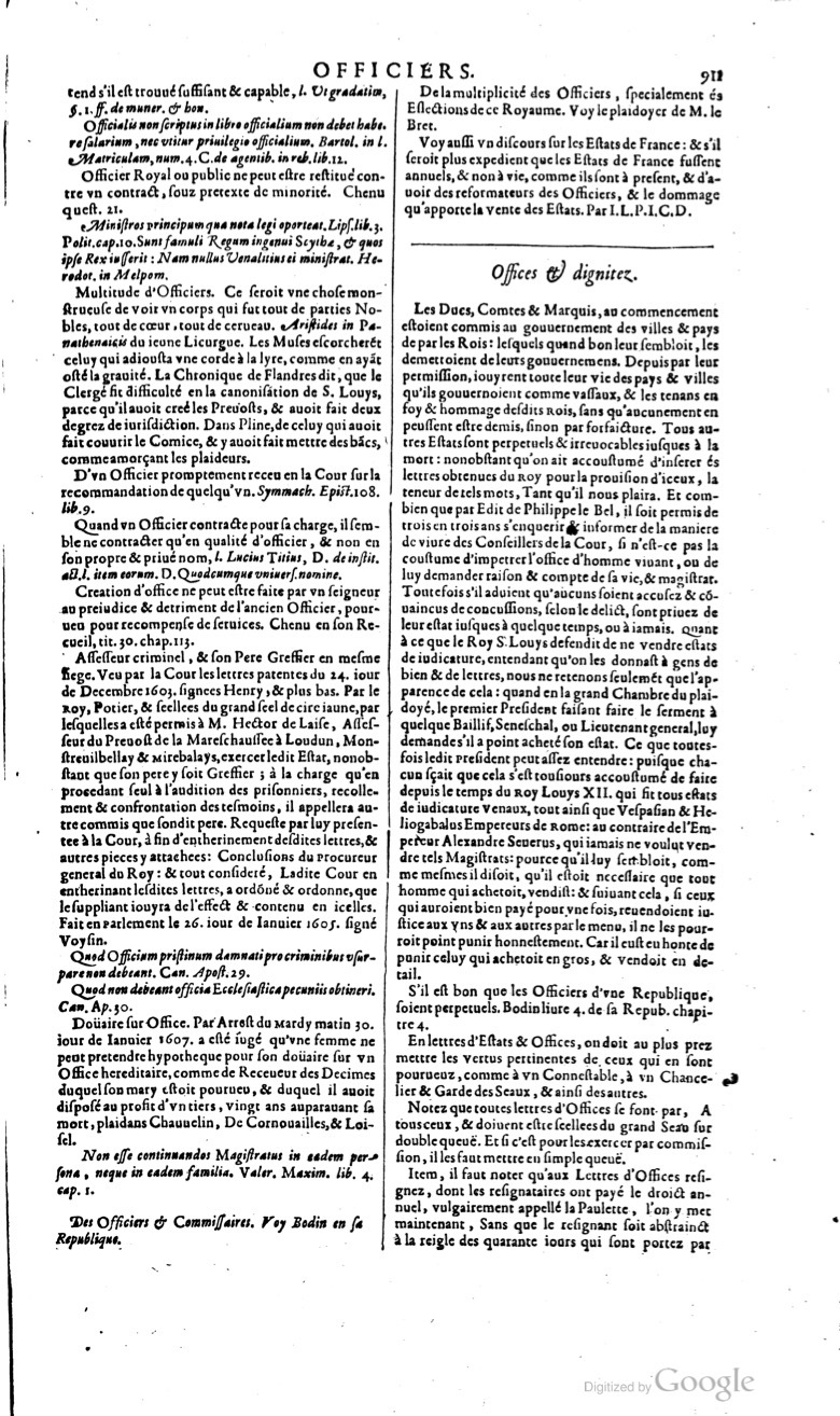 1629 - Veuve Nicolas Buon - Trésor du droit français (29620 T. 2) - BM Lyon
