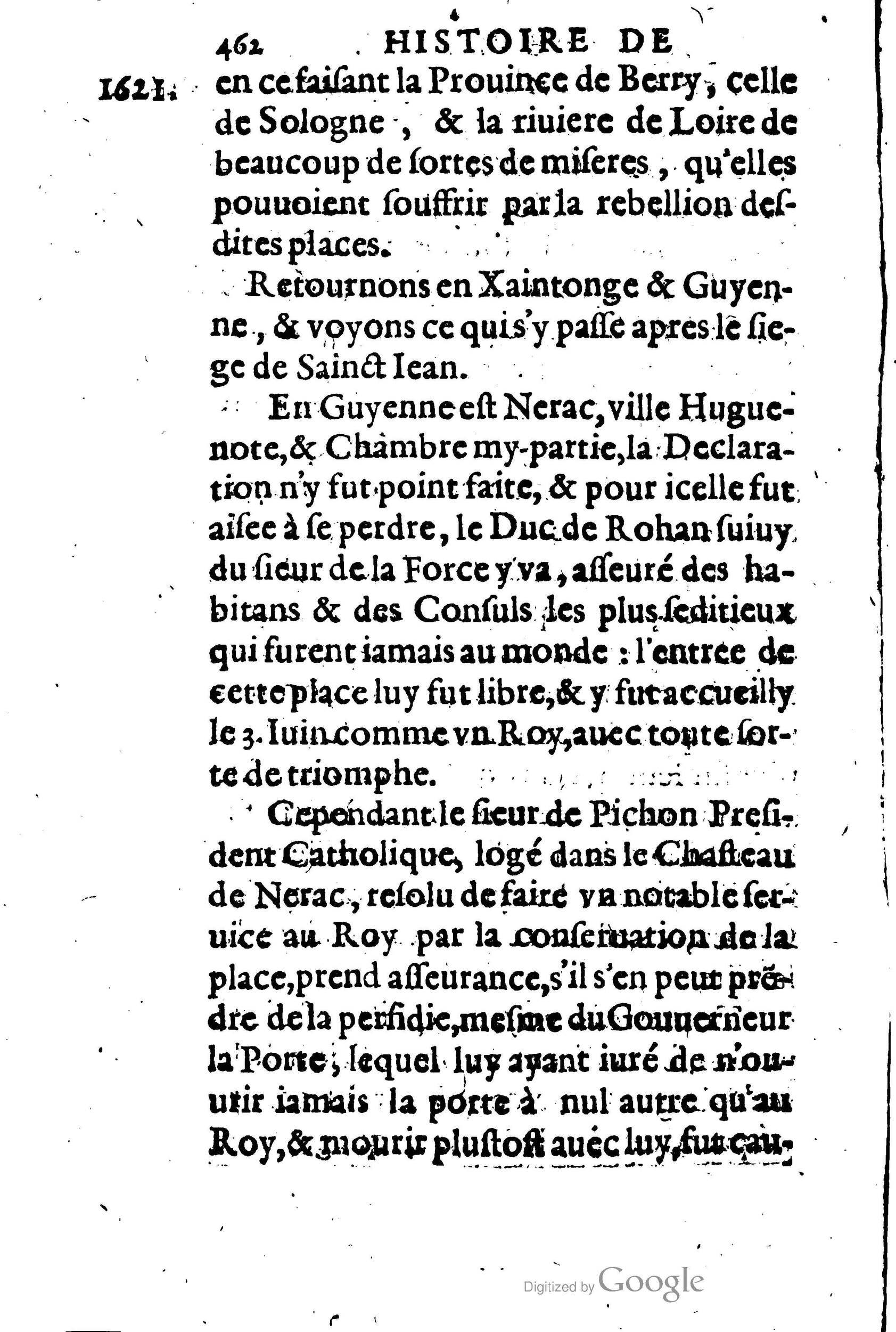 1623 - Joseph Bouillerot - Trésor de l’histoire générale de notre temps - BM Lyon