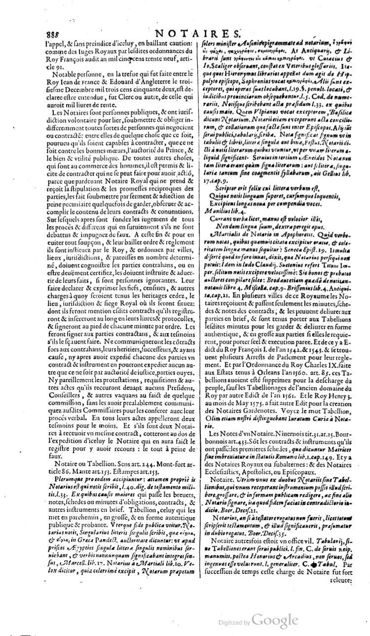 1629 - Veuve Nicolas Buon - Trésor du droit français (21754 T. 2) - BM Lyon