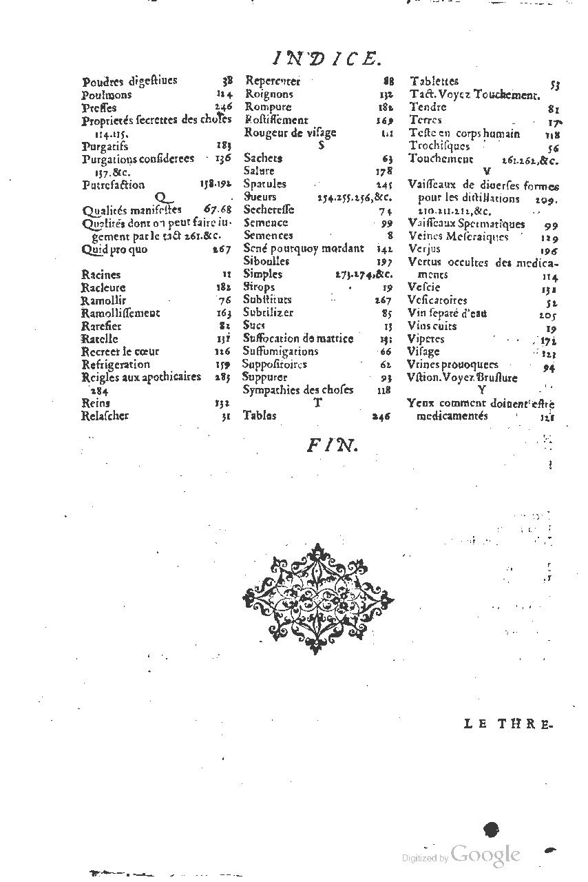 1616 - Étienne Gamonet - Grand trésor ou dispensaire - BSB Munich