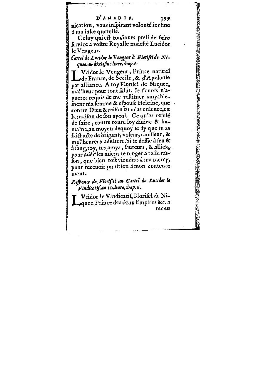 1572 - Veuve Gabriel Cotier - Trésor des Amadis - BM Lyon