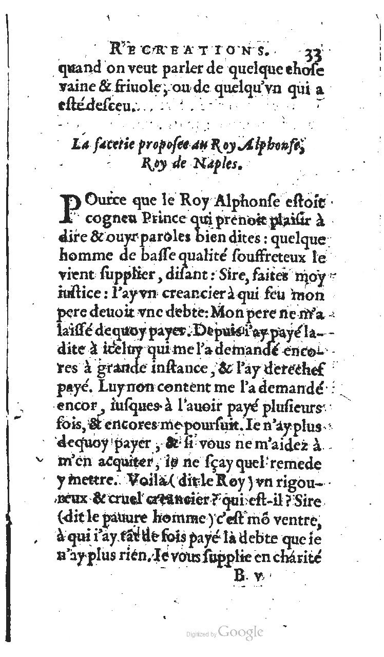 1627 - Jean Delamare - Trésor des récréations - BSB Munich