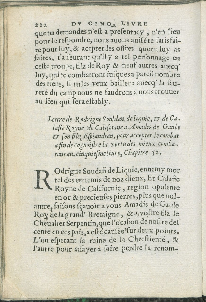1559 - Pierre Regnard - Trésor des Amadis - Det KLG Copenhague