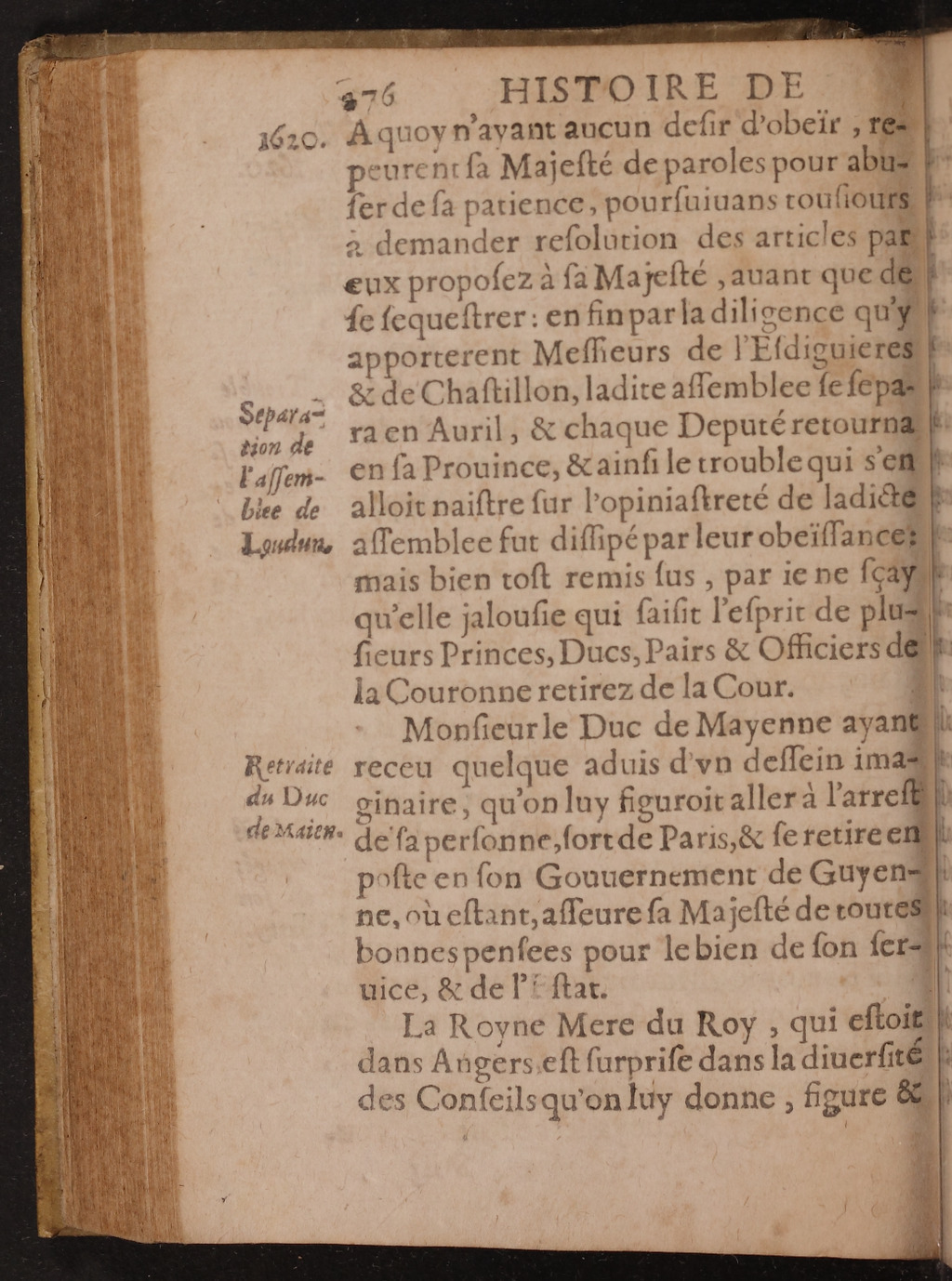1626 - Joseph Bouillerot - Trésor de l’histoire générale de notre temps - BnF Arsenal