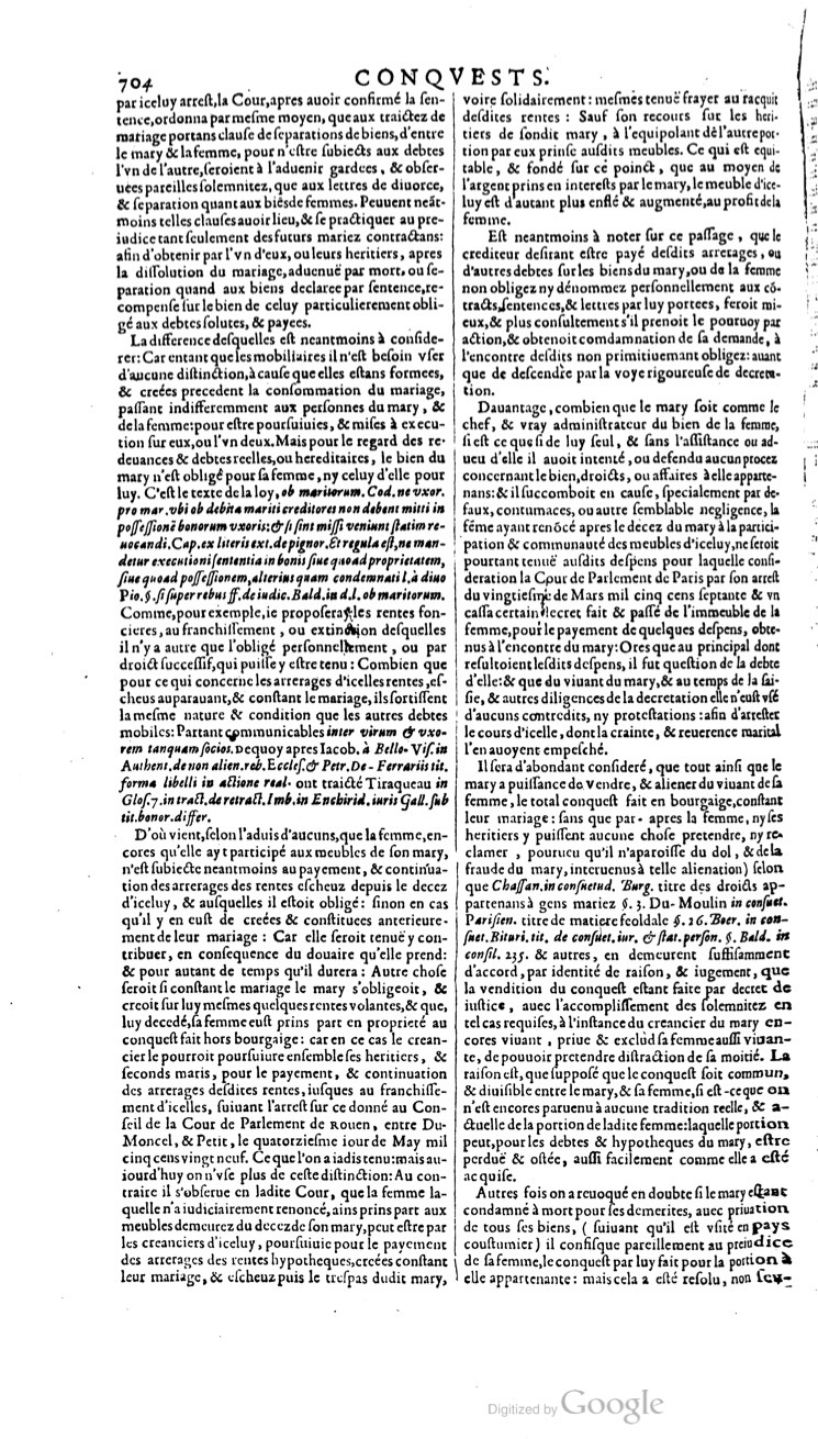 1629 - Veuve Nicolas Buon - Trésor du droit français (21754 T. 1) - BM Lyon