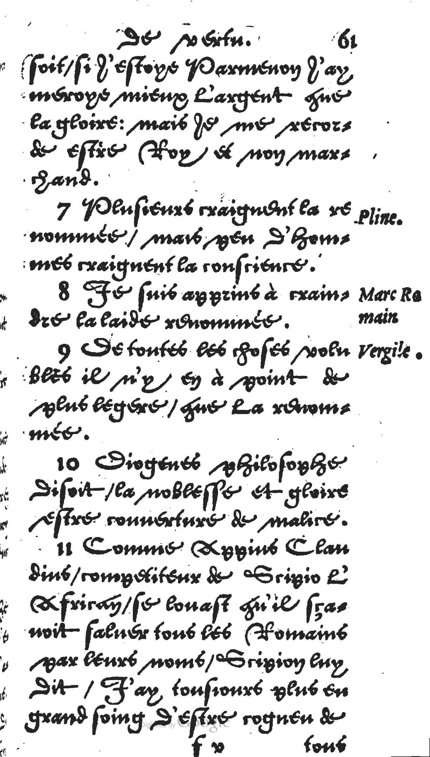 1560 - Jean Bellère - Trésor de vertu - Det Kongelige Bibliotek 1560 - Jean Bellère - Trésor de vertu - Det Kongelige Bibliotek