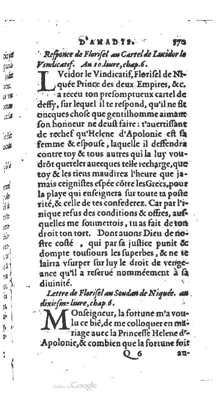 1572 - Jan van Waesberghe - Trésor des Amadis - BNC Rome 1572 - Jan van Waesberghe - Trésor des Amadis - BNC Rome