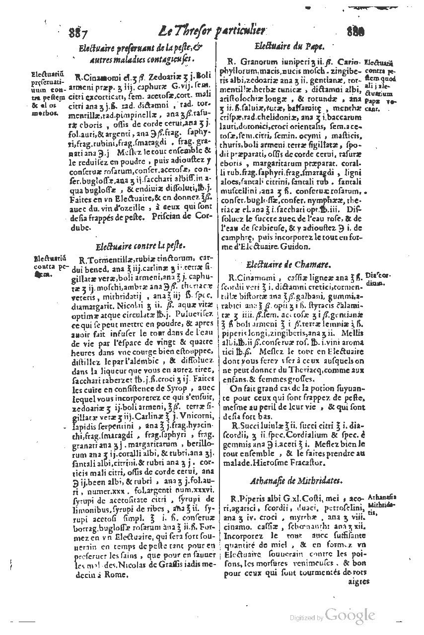 1616 - Étienne Gamonet - Grand trésor ou dispensaire - BSB Munich
