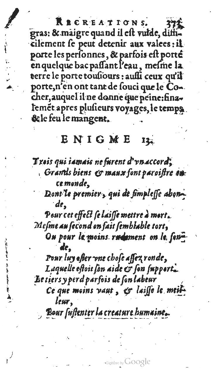 1627 - Jean Delamare - Trésor des récréations - BSB Munich
