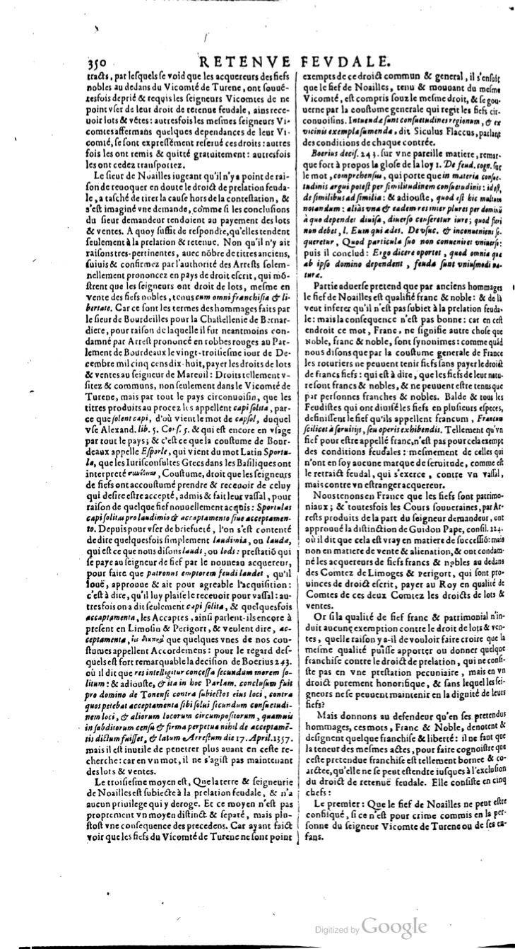 1629 - Veuve Nicolas Buon - Trésor du droit français (21754 T. 3) - BM Lyon
