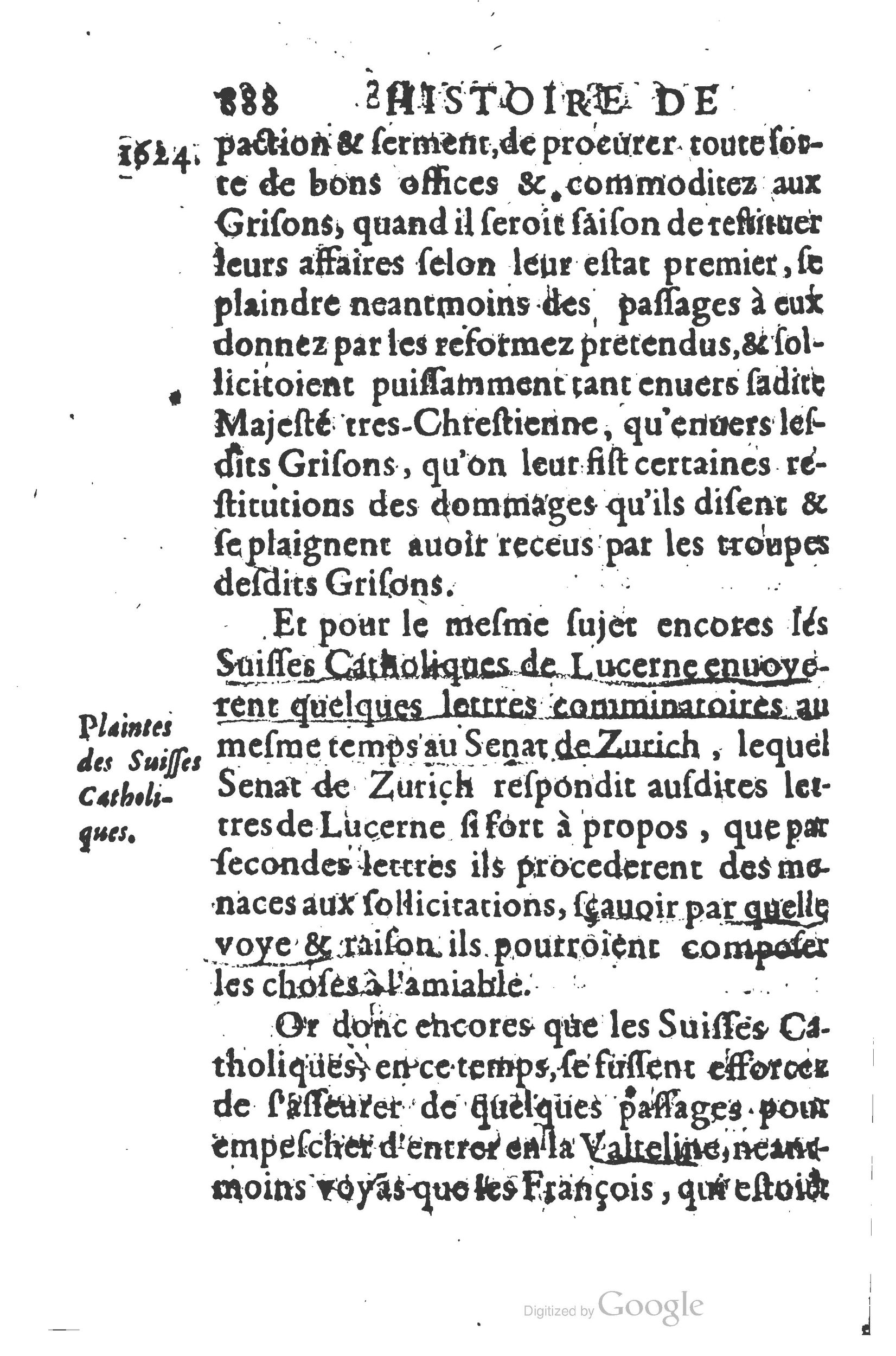 1626 - Joseph Bouillerot - Trésor de l’histoire générale de notre temps - BSB Munich