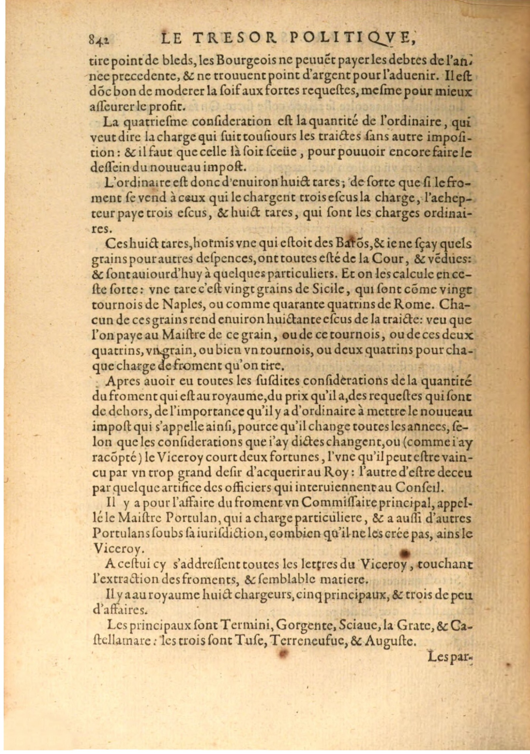 1608 - Nicolas Du Fossé - Trésor politique - BSB Munich
