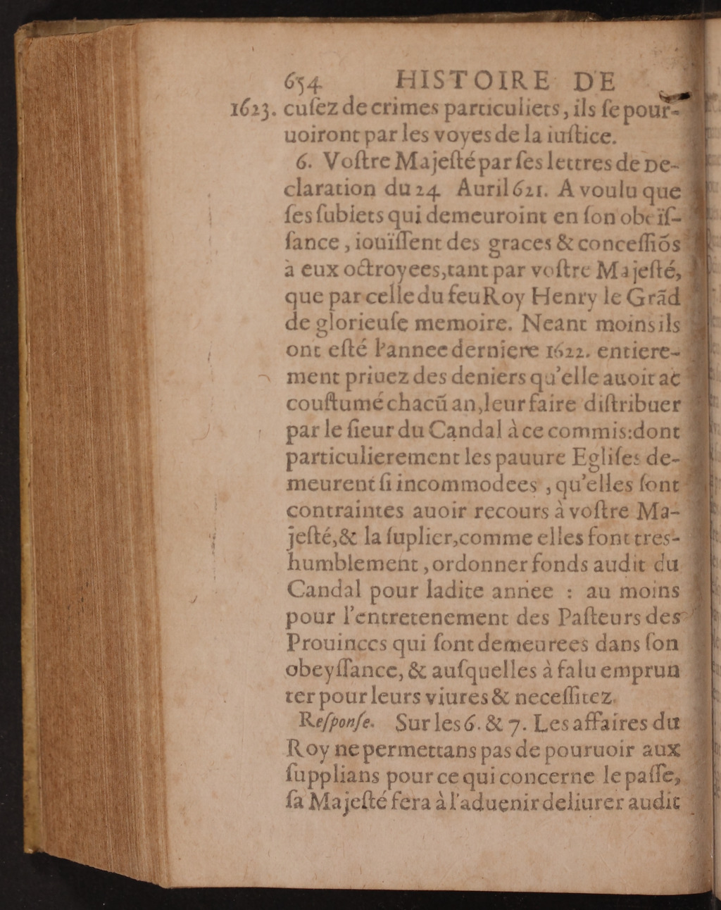 1626 - Joseph Bouillerot - Trésor de l’histoire générale de notre temps - BnF Arsenal