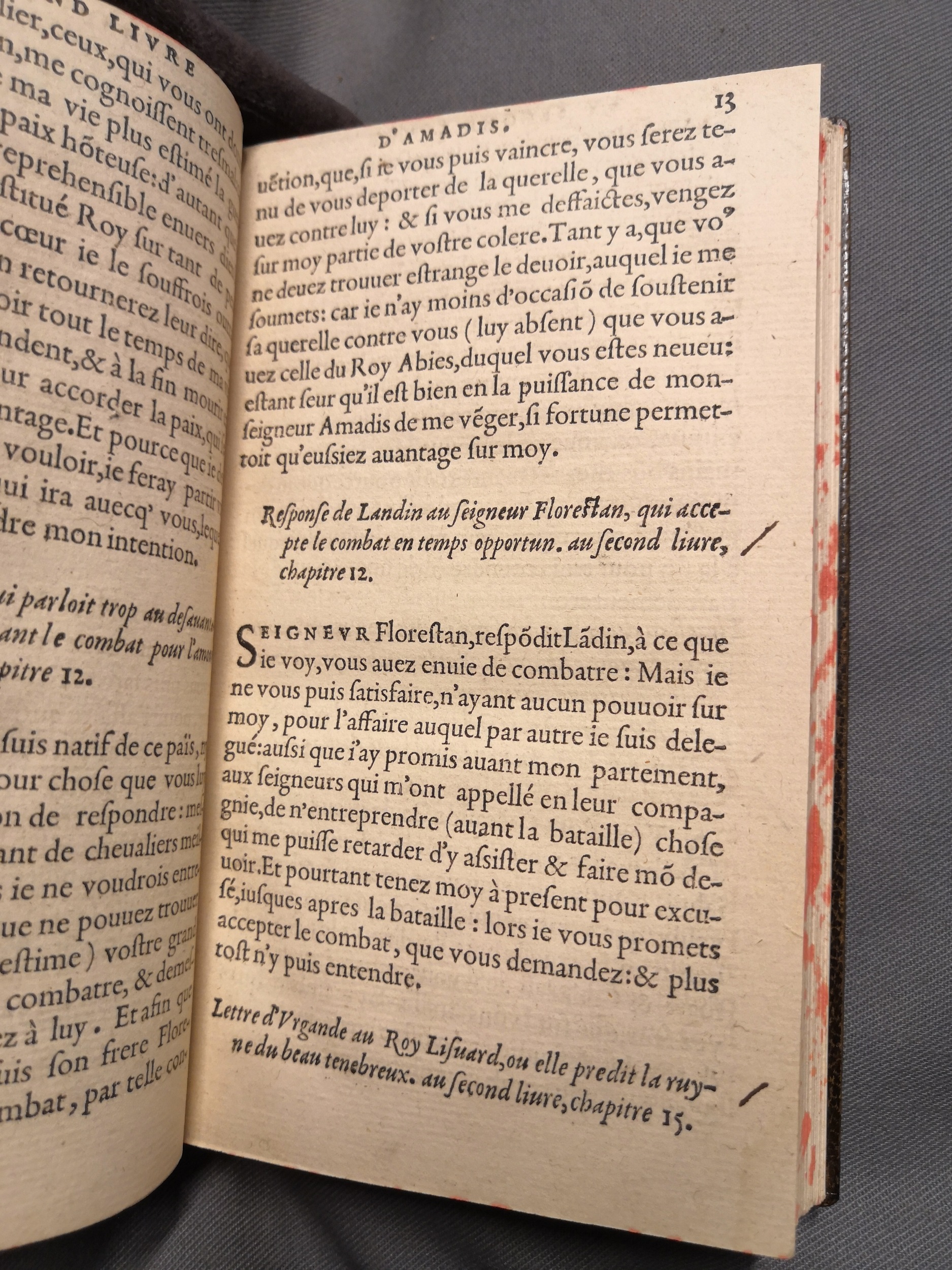 1560 - Étienne Groulleau - Trésor des Amadis - Amsterdam 1560 - Étienne Groulleau - Trésor des Amadis - Amsterdam