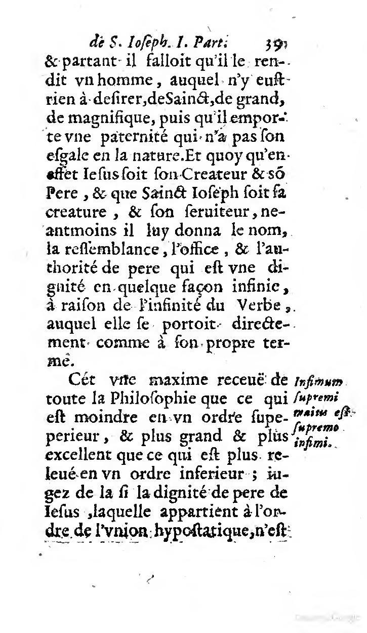 1646 - Jean Piot - Trésor inestimable de Saint-Joseph - BNC Rome
