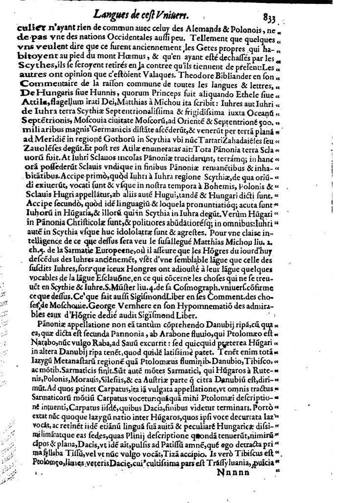 1613 - Matthieu Berjon - Trésor de l’histoire des langues de cet univers - BM Lyon