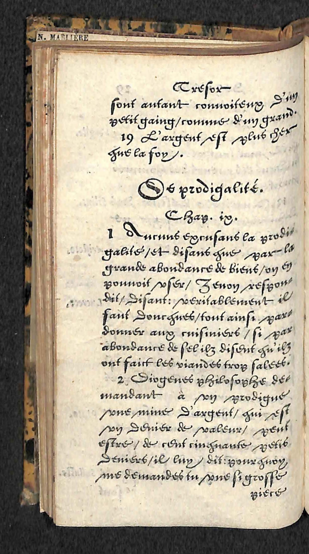 1560 - Hans de Laet - Trésor de vertu - Angers-archives