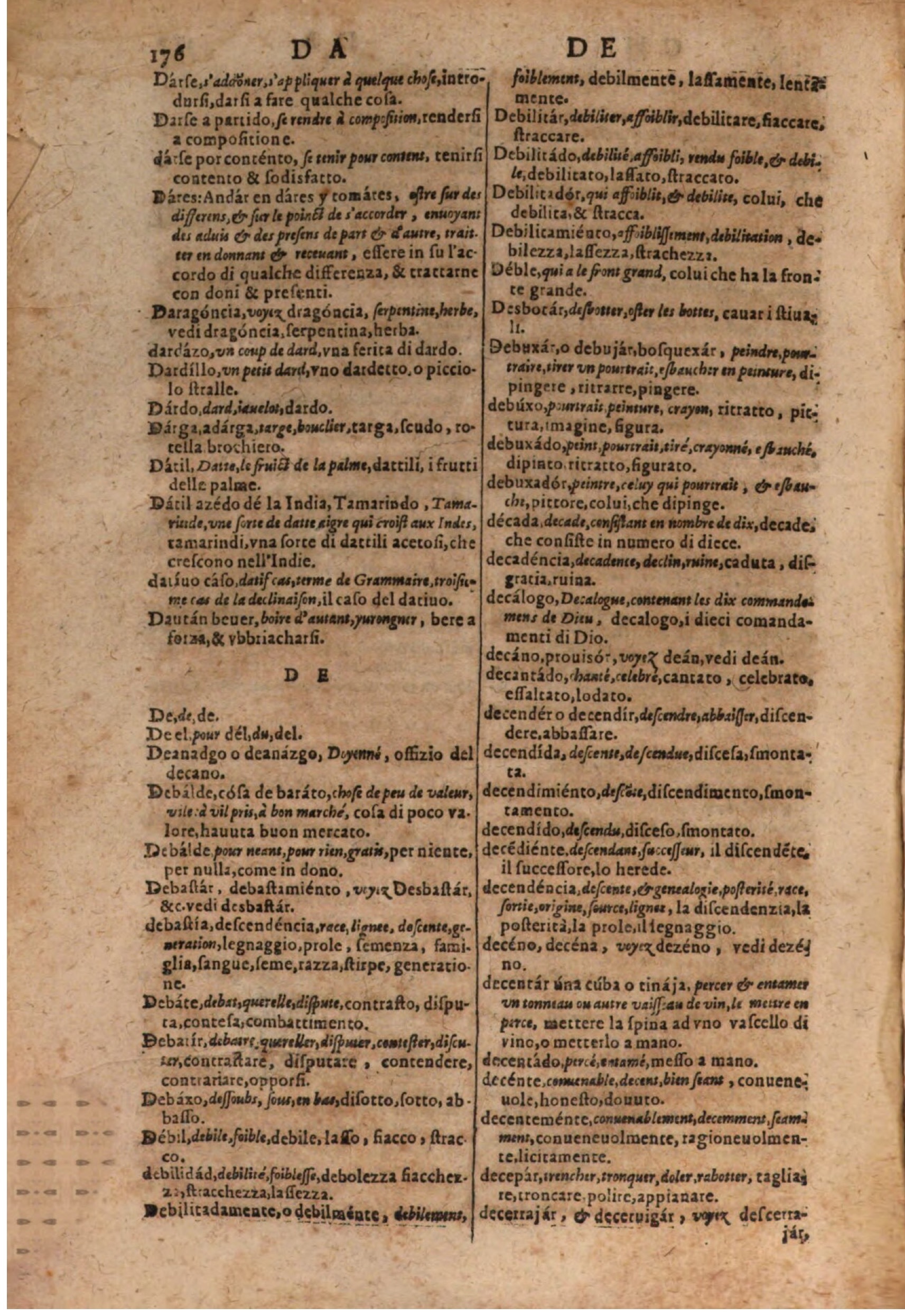 1637 - Jacques Crespin - Trésor des trois langues (Trois parties) - BSB Munich