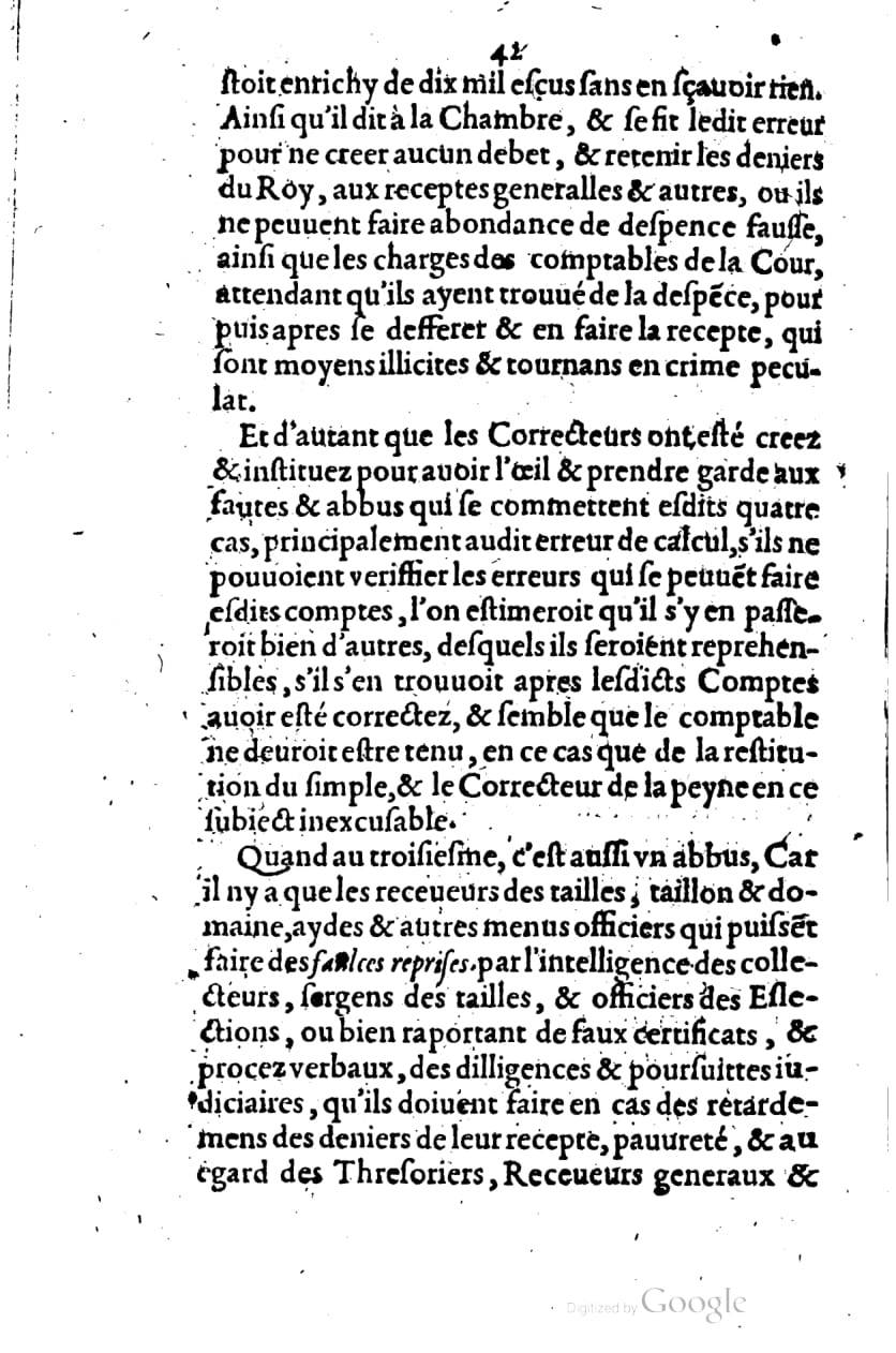 1615 - s.n. 1 - Trésor des trésors de France - BM Lyon