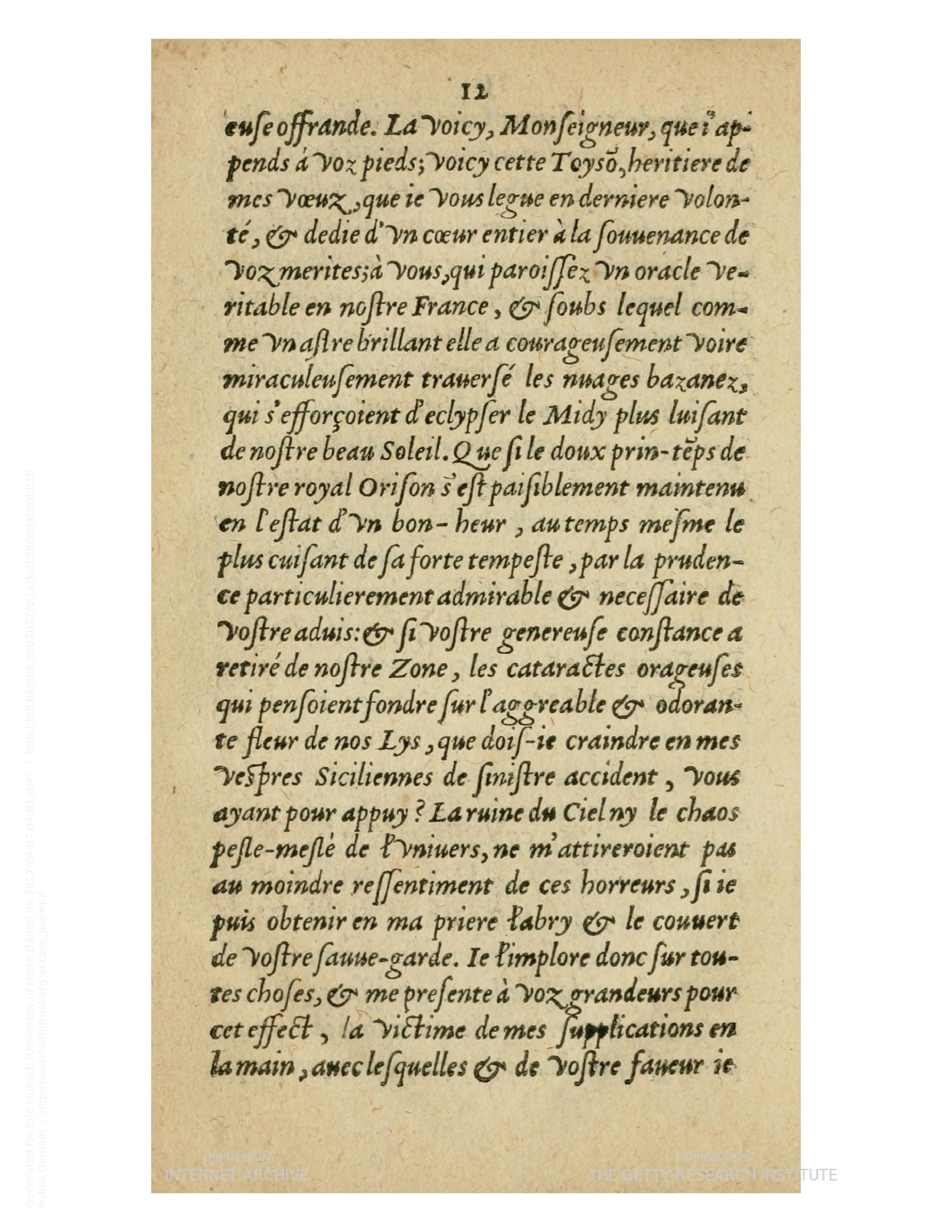 1612 - Charles Sevestre - Toison d’or ou la fleur des trésors - Getty Research Institute