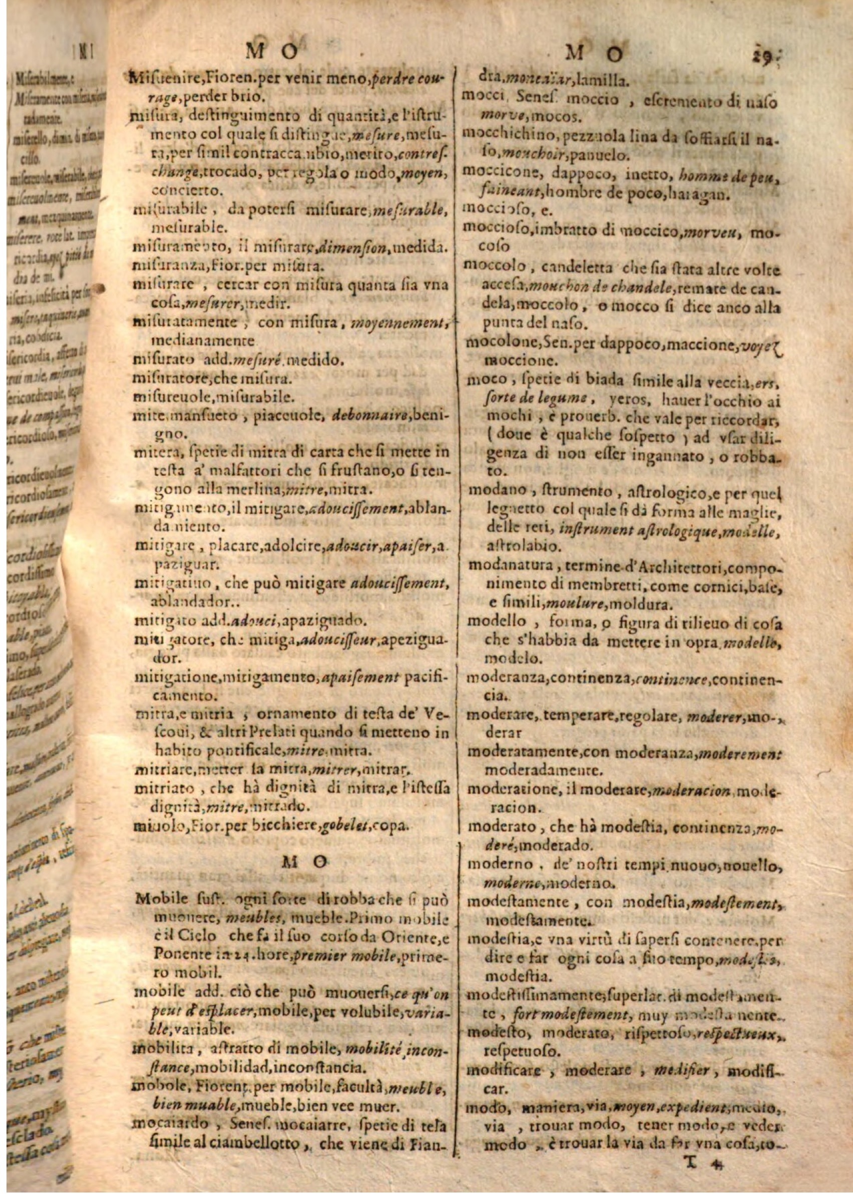 1644 - Jacques Crespin - Trésor des trois langues - Passau 1644 - Jacques Crespin - Trésor des trois langues - Passau