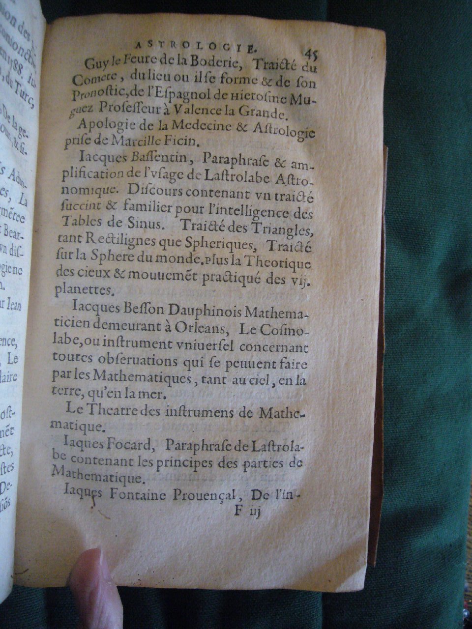 1602 - François Jacquin - Trésor des bons esprits français - BnF Arsenal