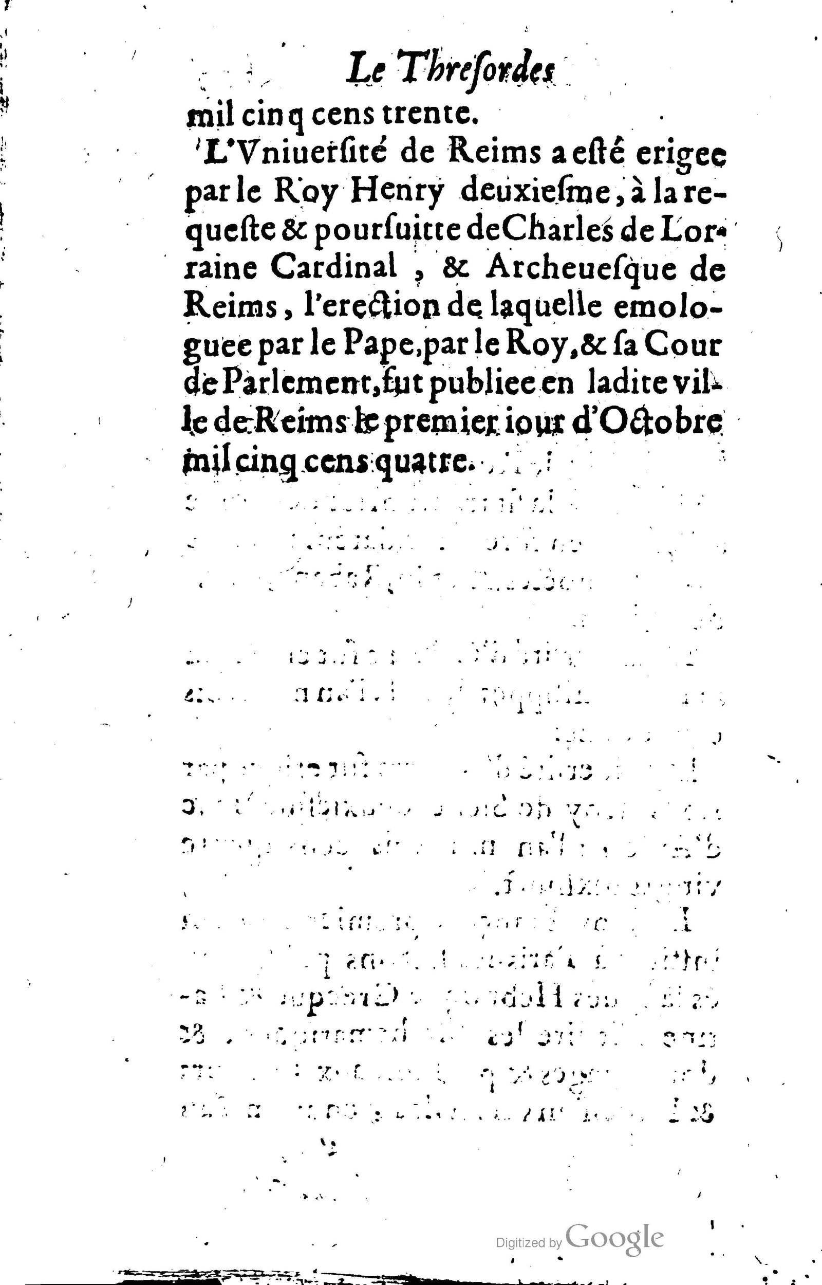 1619 - Jean Corrozet - Trésor des histoires de France - BSB Munich